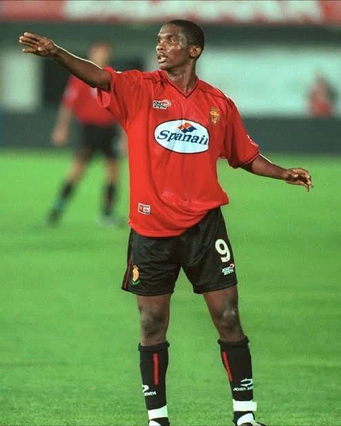 Samuel Eto’o in Mallorca colours