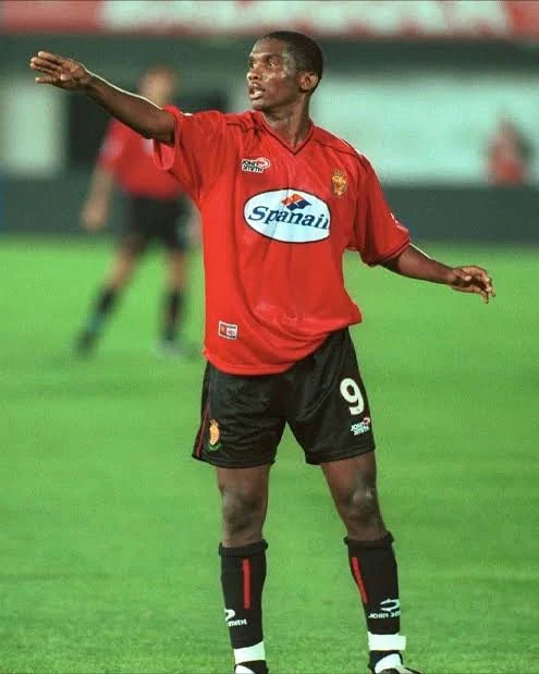 Samuel Eto’o in Mallorca colours