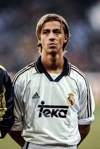 Guti in Real Madrid colours