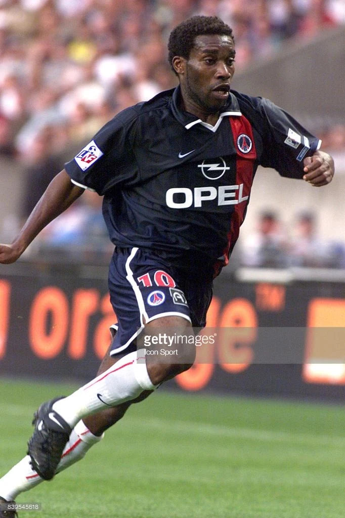 Jay-Jay Okocha in PSG colours